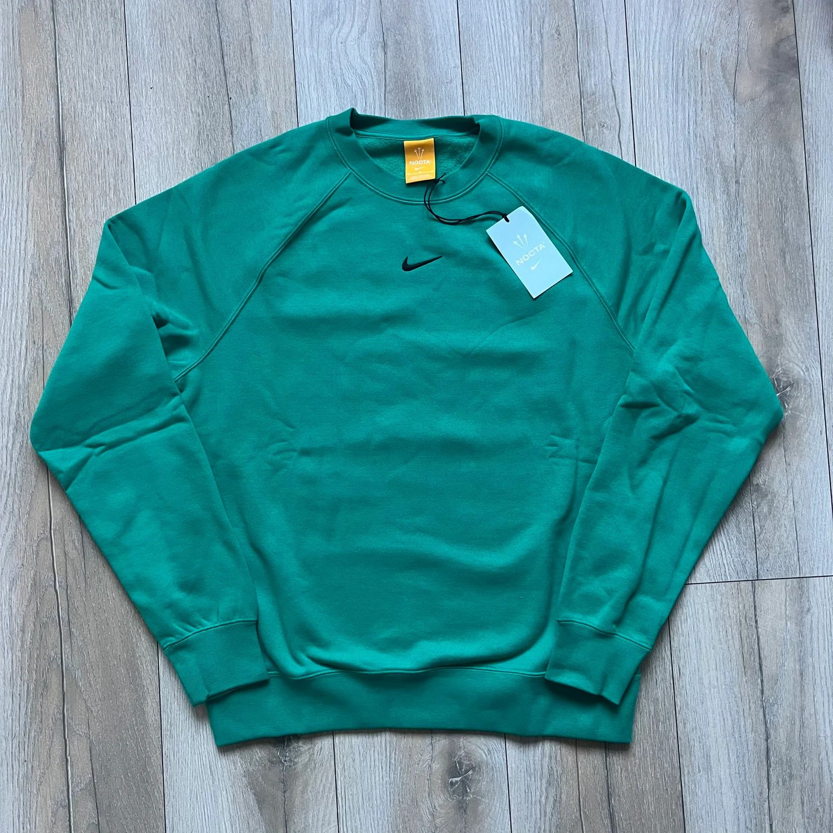 Drake × Nike Nocta Nike Green Golf Crewneck AUGUSTA CREW | Grailed