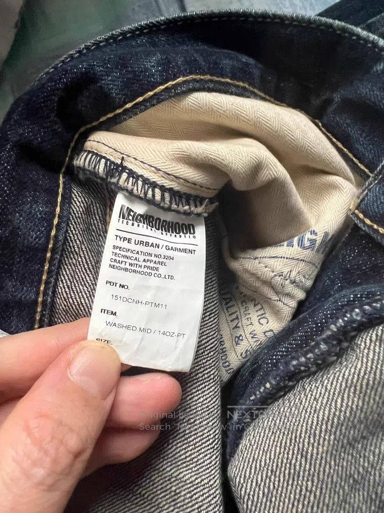 Neighborhood Neighborhood size M Basic Washed Denim Jeans Size US 27 - 7 Thumbnail