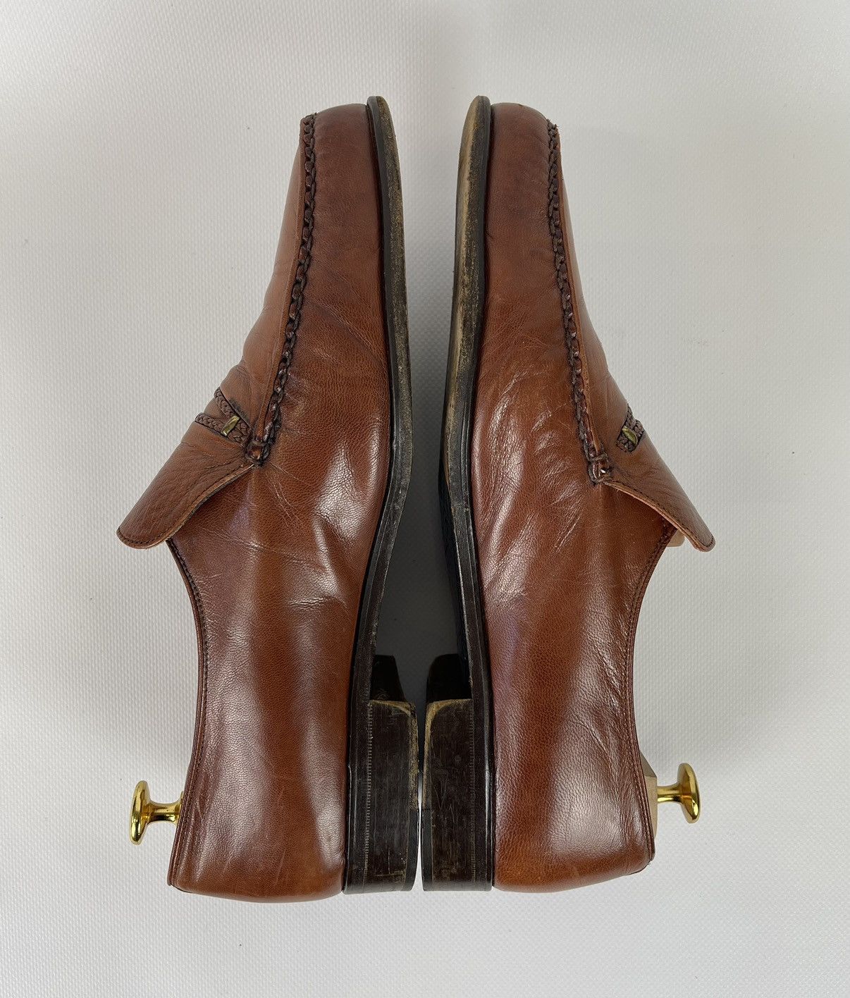 Grenson Grenson Leather Slip On Moccasin Formal Dress Shoes US9 Size US 9 / EU 42 - 6 Thumbnail