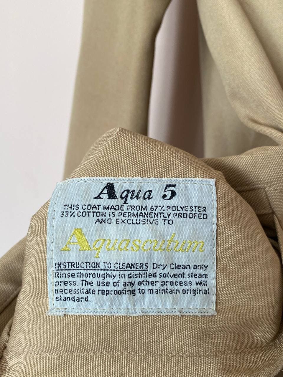 Aquascutum 🔥 VTG AQUASCUTUM REVERSIBLE TRENCH COATS WOOL Size XS / US 0-2 / IT 36-38 - 18 Thumbnail