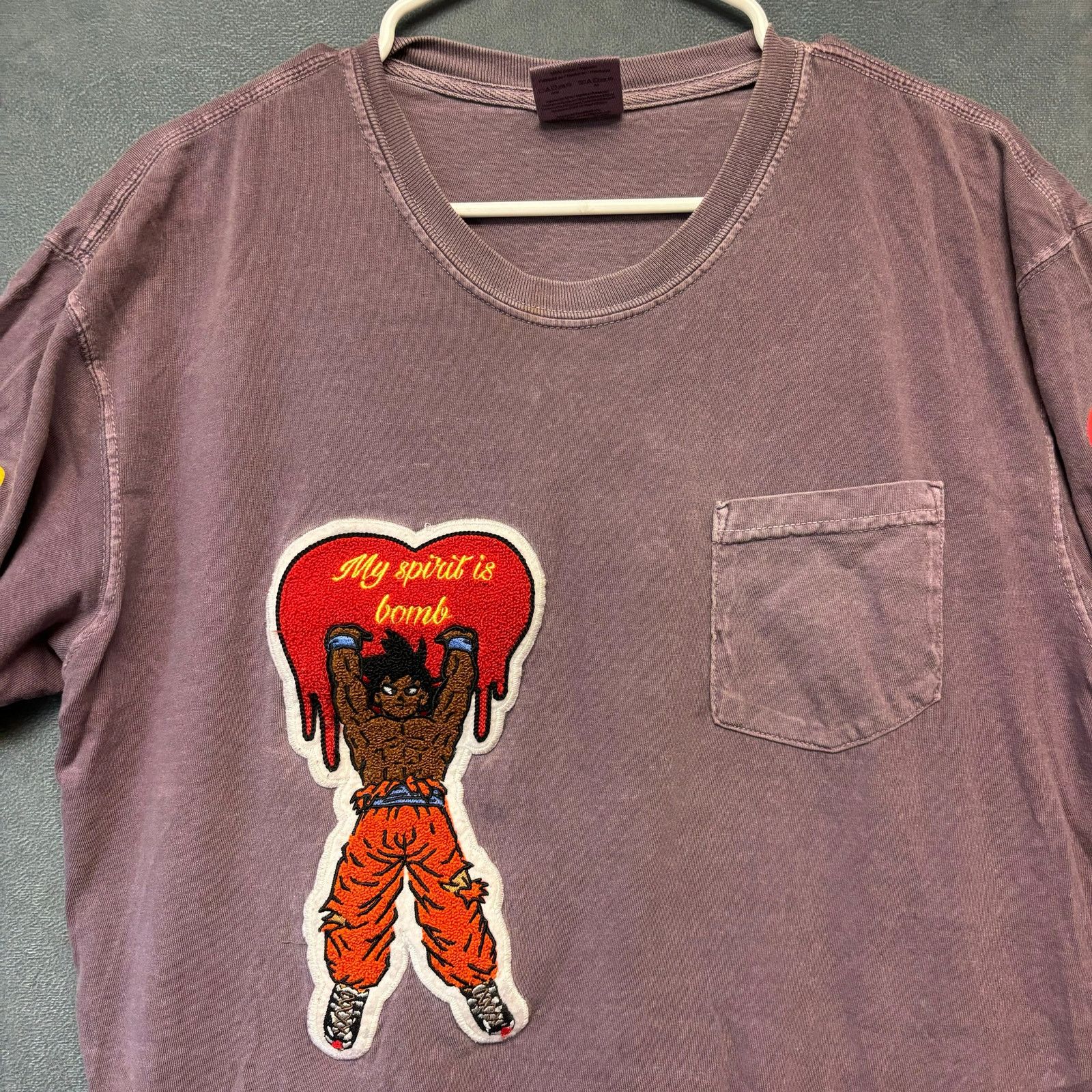 Comfort Colors Comfort Colors Shirt Patch My Spirit is Bomb Give Recieve Size US L / EU 52-54 / 3 - 11 Thumbnail