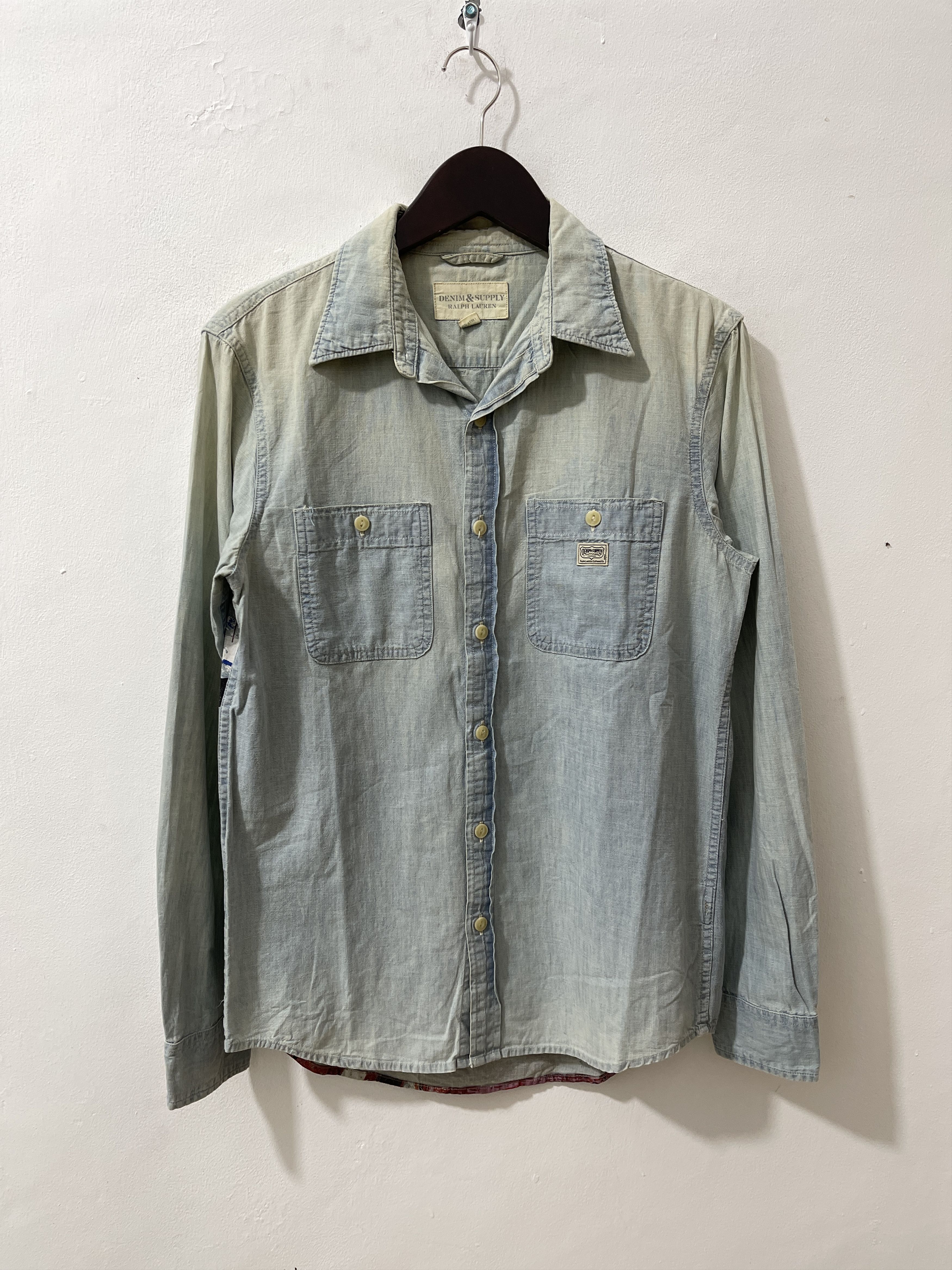 Denim & Supply Ralph Lauren Vintage Ralph Lauren Native Painted Art Button Up Shirts Size US S / EU 44-46 / 1 - 3 Thumbnail