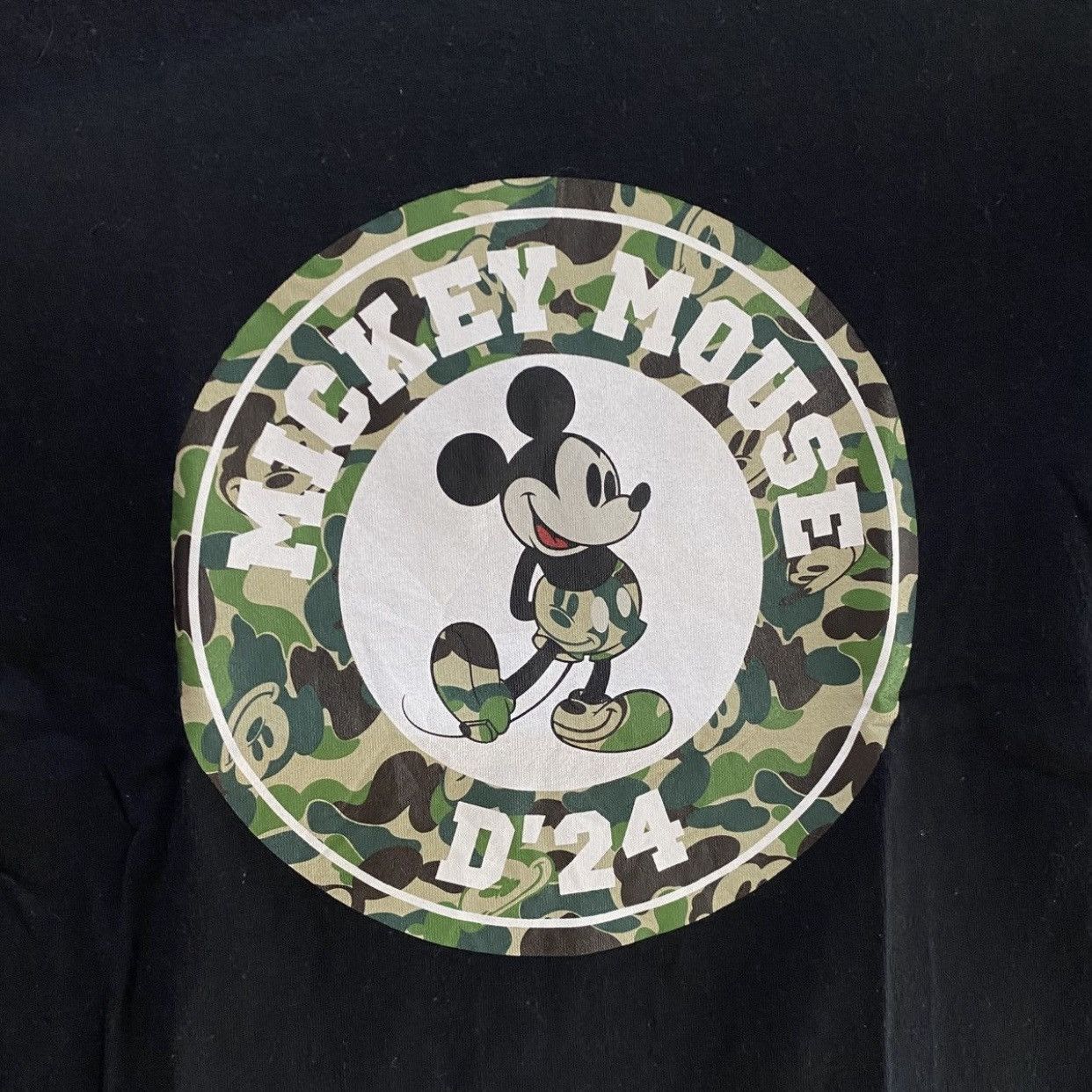 Bape BAPE x Disney D24 Mickey Mouse ABC Tokyo DisneySea Exclusive Size US S / EU 44-46 / 1 - 5 Thumbnail