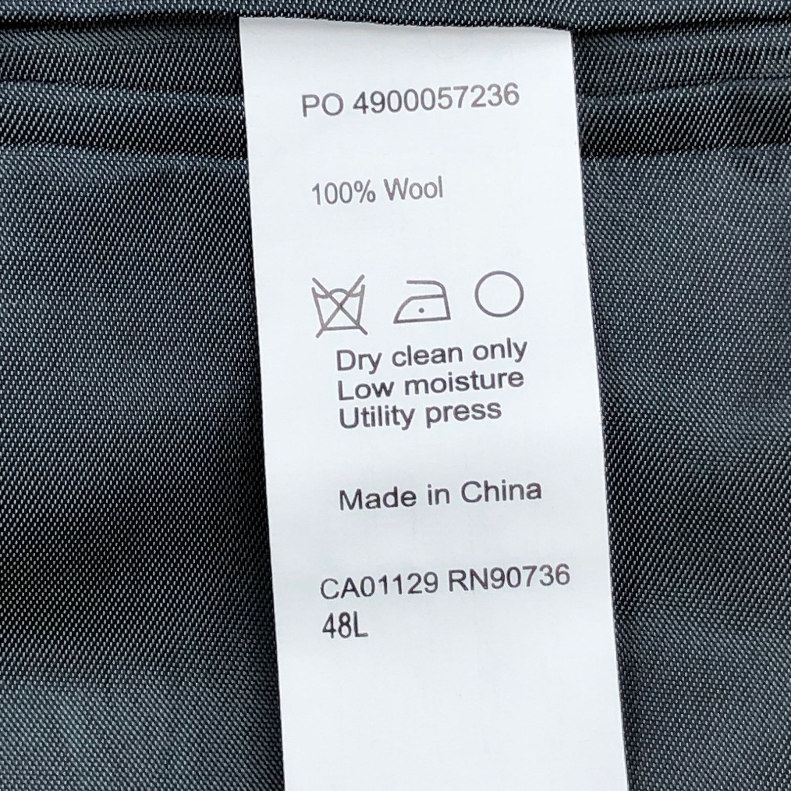 Calvin Klein Calvin Klein Size 48L Sport Coat Blazer Jacket Micro Check Size 48L - 17 Thumbnail