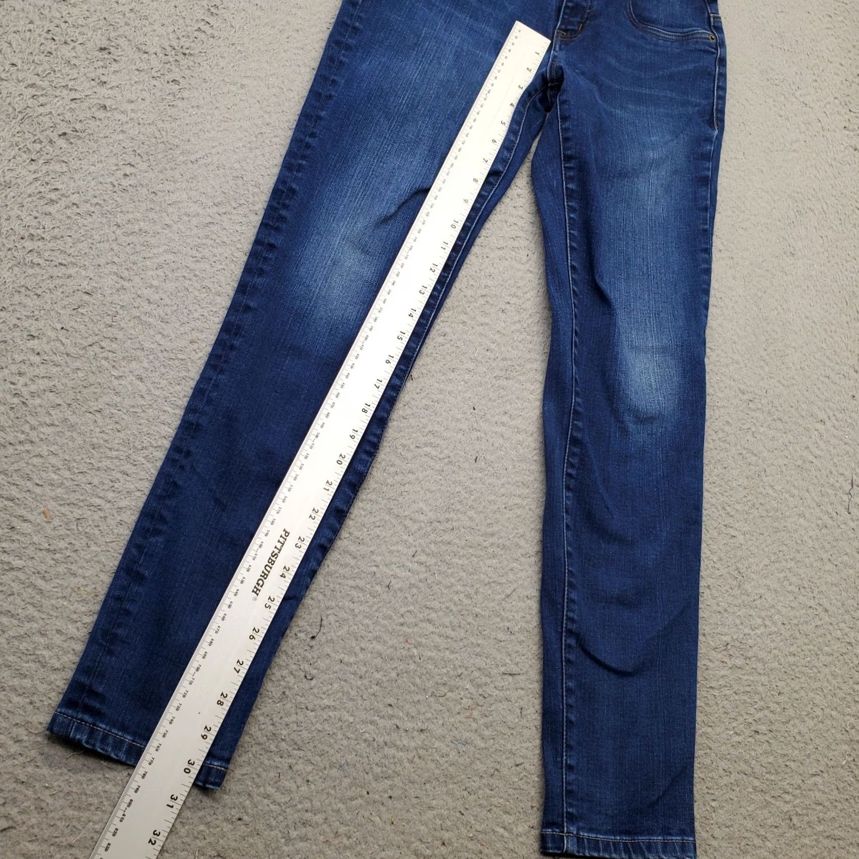Denime Henry & Belle Jeans Womens 28 Blue Denim Secret Slim Fit Push Stretch Skinny Leg Jeans Size 28" / US 6 / IT 42 - 5 Thumbnail