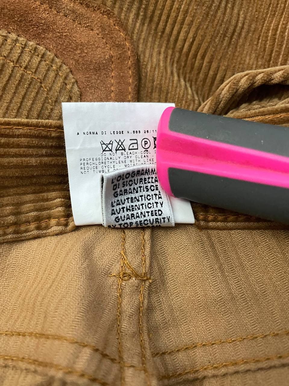 Dolce & Gabbana Dolce&Gabbana Denim Pants Brown y2k Size US 29 - 17 Thumbnail