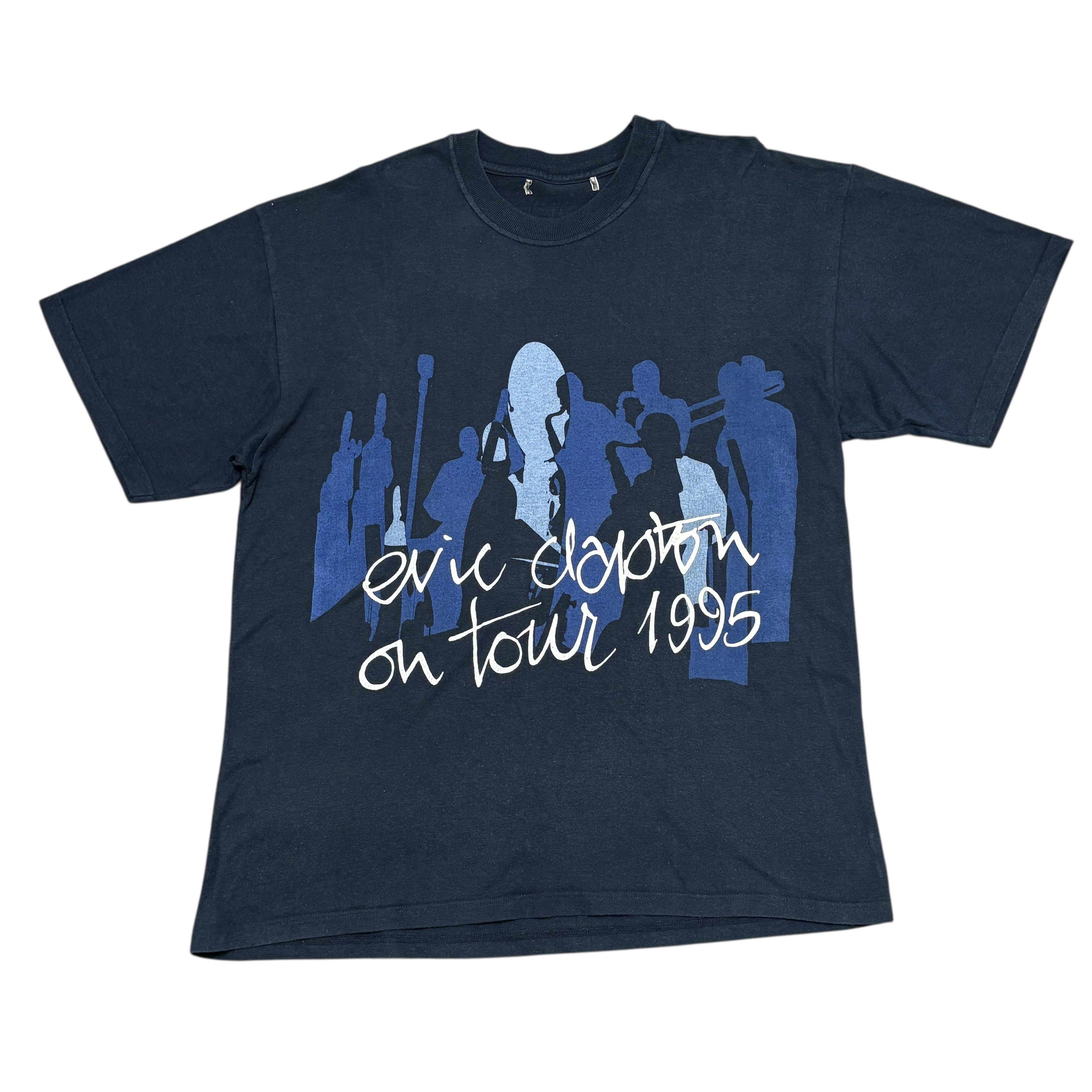 Band Tees Vintage Eric Clapton Shirt 90s Tour Band Tee Emporio Armani Size US XL / EU 56 / 4 - 1 Thumbnail