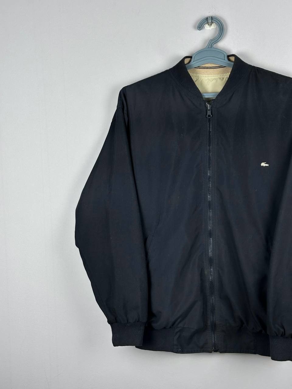Lacoste Lacoste Vintage Reversible Bomber Jacket Size US L / EU 52-54 / 3 - 2 Thumbnail