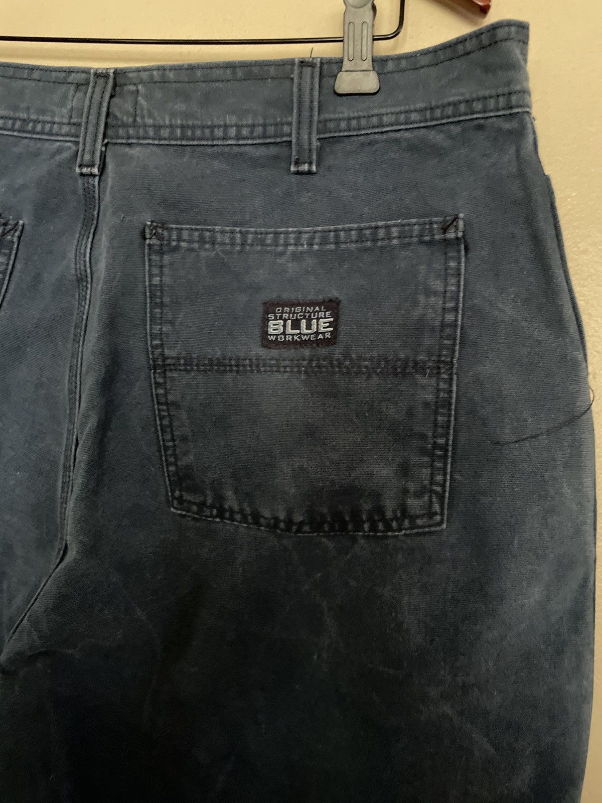 Structure × Vintage Original Structure Original Workwear denim canvas shorts 36 Size US 36 / EU 52 - 7 Thumbnail