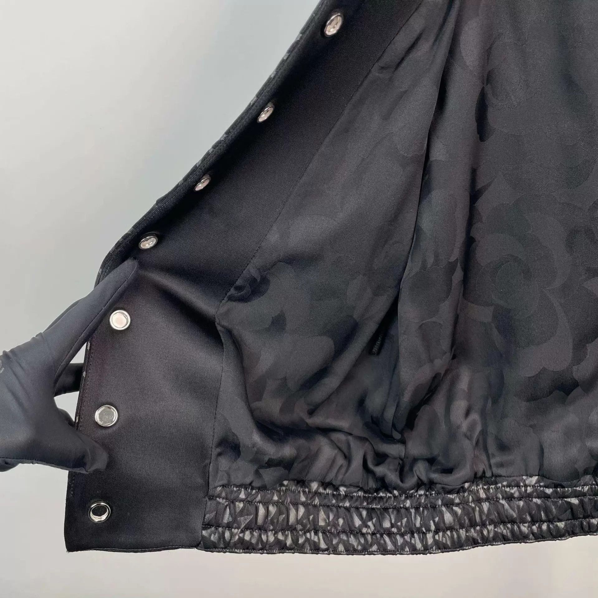 Chanel Chanel Coco Neige Black Crystal-Buttoned Hooded Jkt 36 New Size XS / US 0-2 / IT 36-38 - 8 Thumbnail