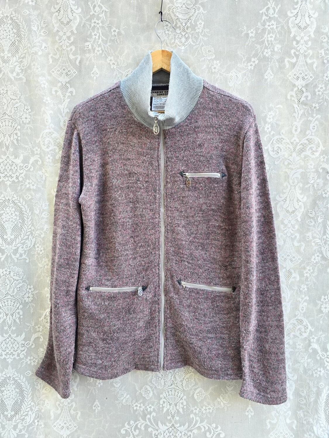 Katharine Hamnett London Katharine Hamnett Vintage Knit Jacket Size M / US 6-8 / IT 42-44 - 1 Thumbnail