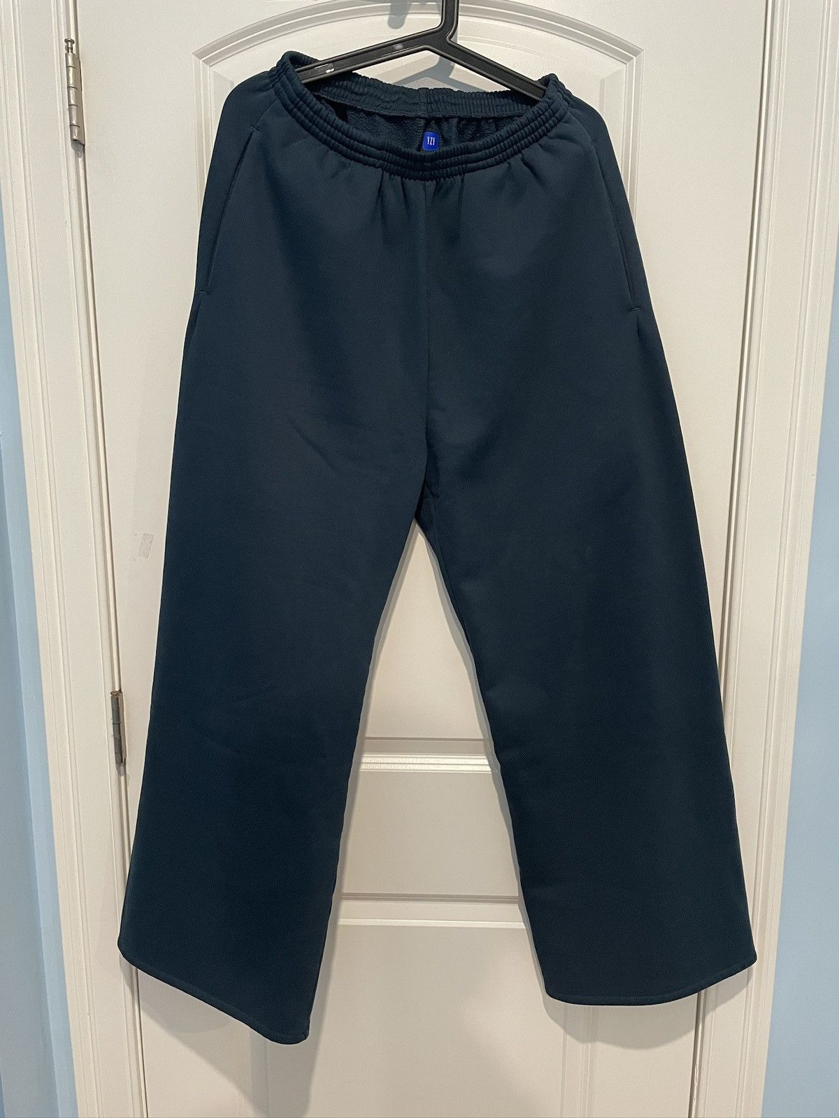 Balenciaga × Gap × Kanye West Yeezy Gap Sweatpants Dark Blue Size Medium Size US 32 / EU 48 - 1 Thumbnail
