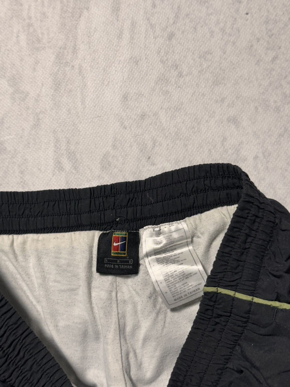Nike × Vintage 90s Nike Vintage Nylon Challenge Court Oversize Tracksuit Size US L / EU 52-54 / 3 - 12 Thumbnail