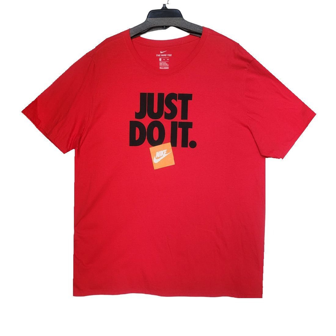 Nike ⭐Nike Men's Sportswear Just Do It HBR Red Shirt AR5002-657 1 Size US XXL / EU 58 / 5 - 2 Thumbnail