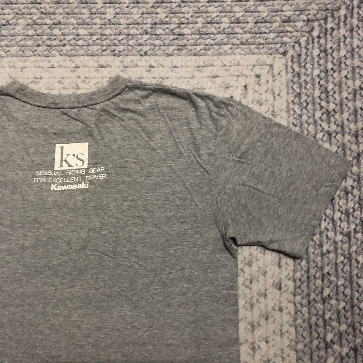 Japanese Brand × Vintage Rare Vintage 90s K’s by Kawasaki Motorcycle Tees Size US S / EU 44-46 / 1 - 11 Thumbnail