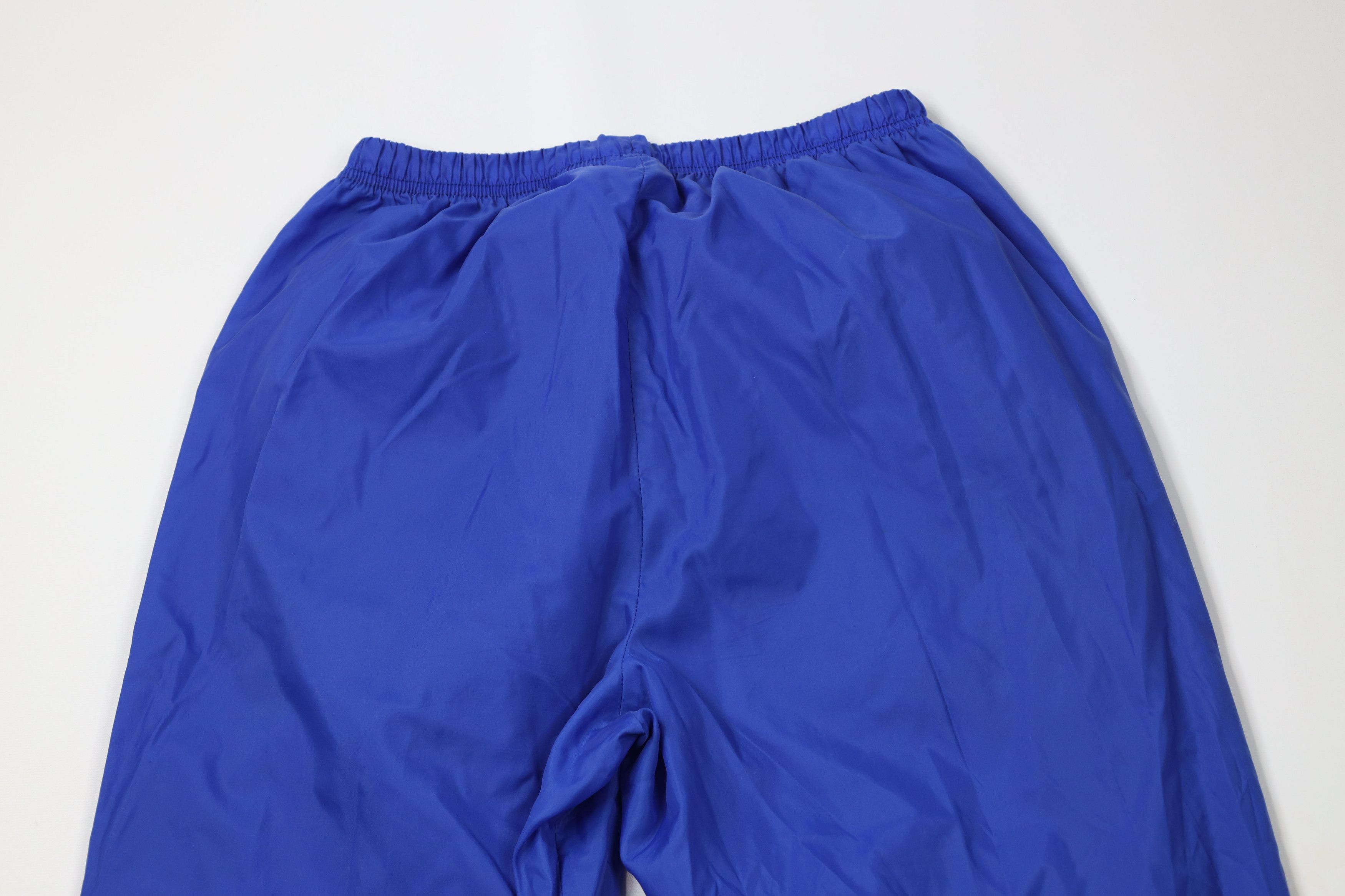 Nike × Vintage Vintage 90s Nike Swoosh Windbreaker Nylon Joggers Pants Size US 36 / EU 52 - 11 Thumbnail