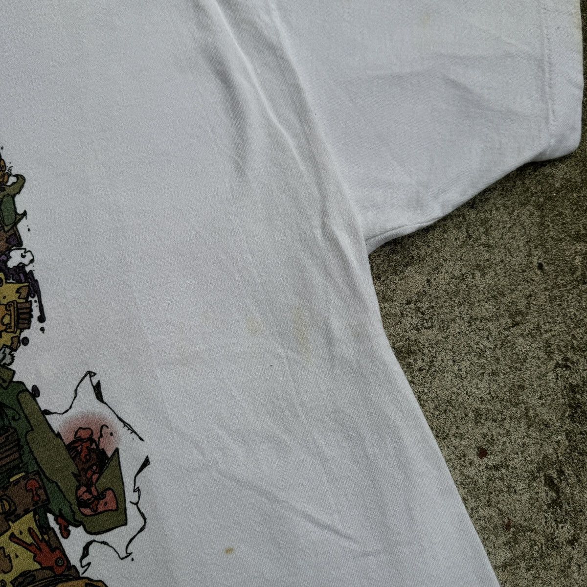 Vintage 90s Keith Giffen Trencher Gun Shot Art Shirt ERD Grunge Size US XL / EU 56 / 4 - 11 Thumbnail