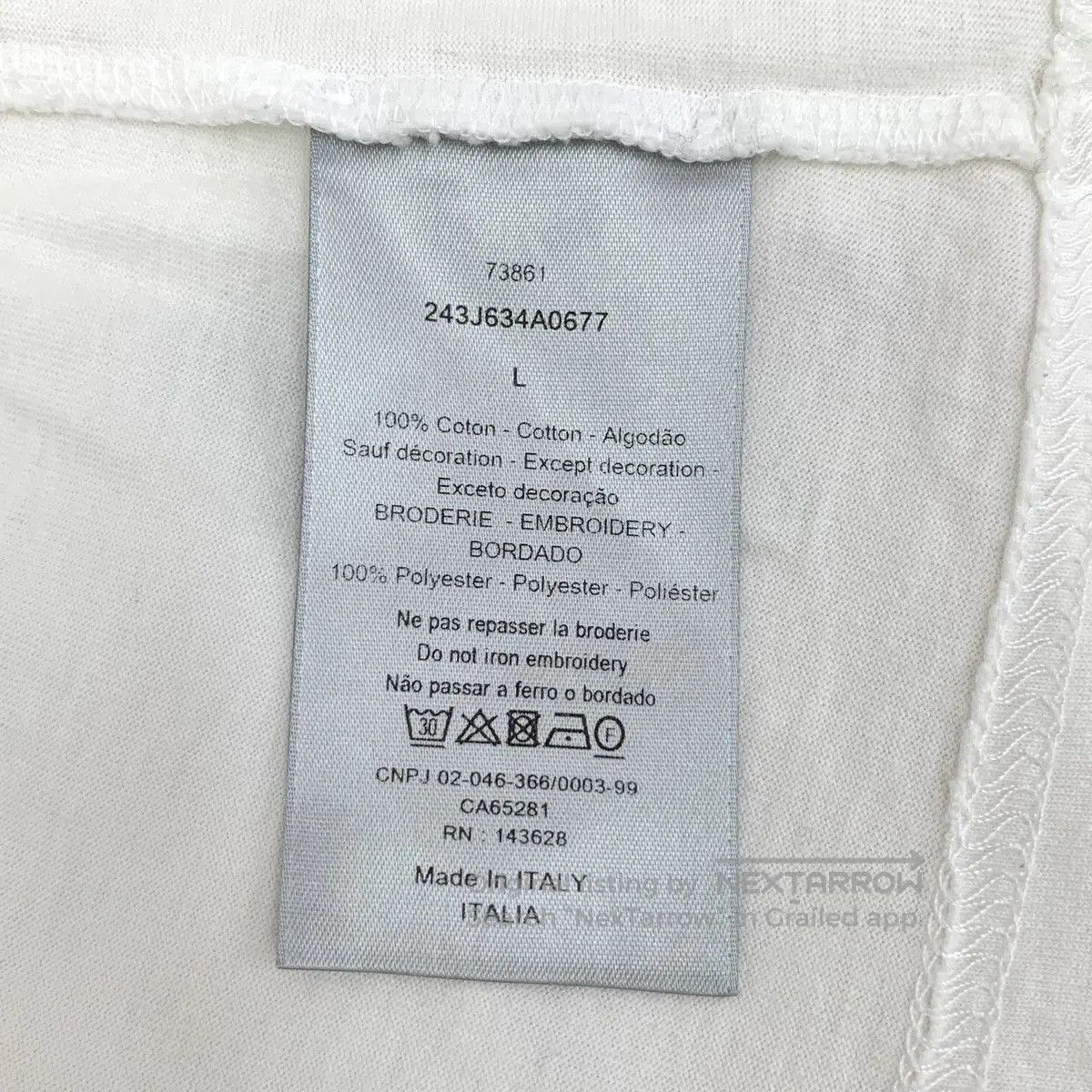 Dior White Short. Size US L / EU 52-54 / 3 - 7 Thumbnail