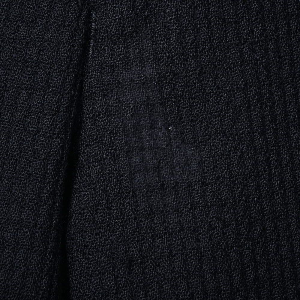 Comme des Garcons Homme Casual Pants Wool Slacks 2 Tuck Zipper Long Length Black Size US 31 - 6 Thumbnail