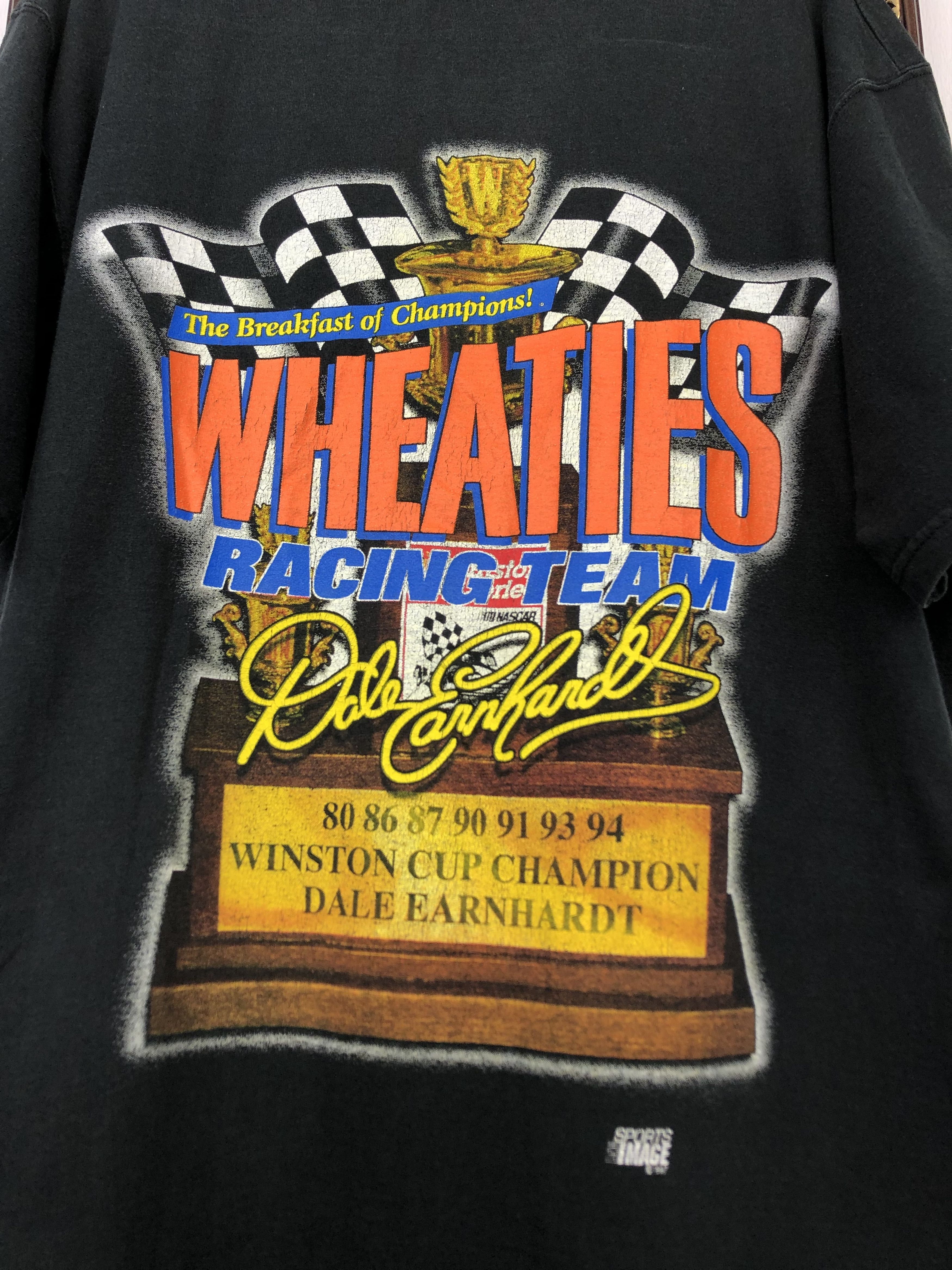 NASCAR × Vintage Vintage 90's Dale Earnhardt Shirt Nascar Racing Jersey Tee Size US XL / EU 56 / 4 - 10 Thumbnail