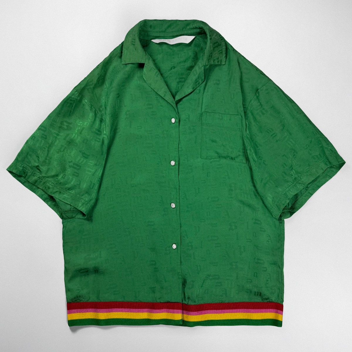 Palm Angels Palm Angels Jacquard Shirt Size US M / EU 48-50 / 2 - 1 Thumbnail