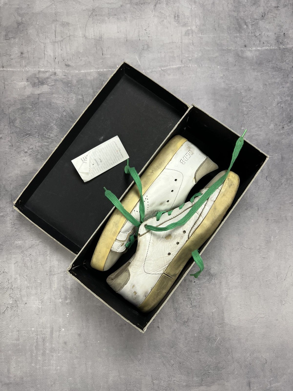 Golden Goose GOLDEN GOOSE GGDB SUPERSTAR White Leather sneakers sz37 Size US 7 / IT 37 - 6 Thumbnail