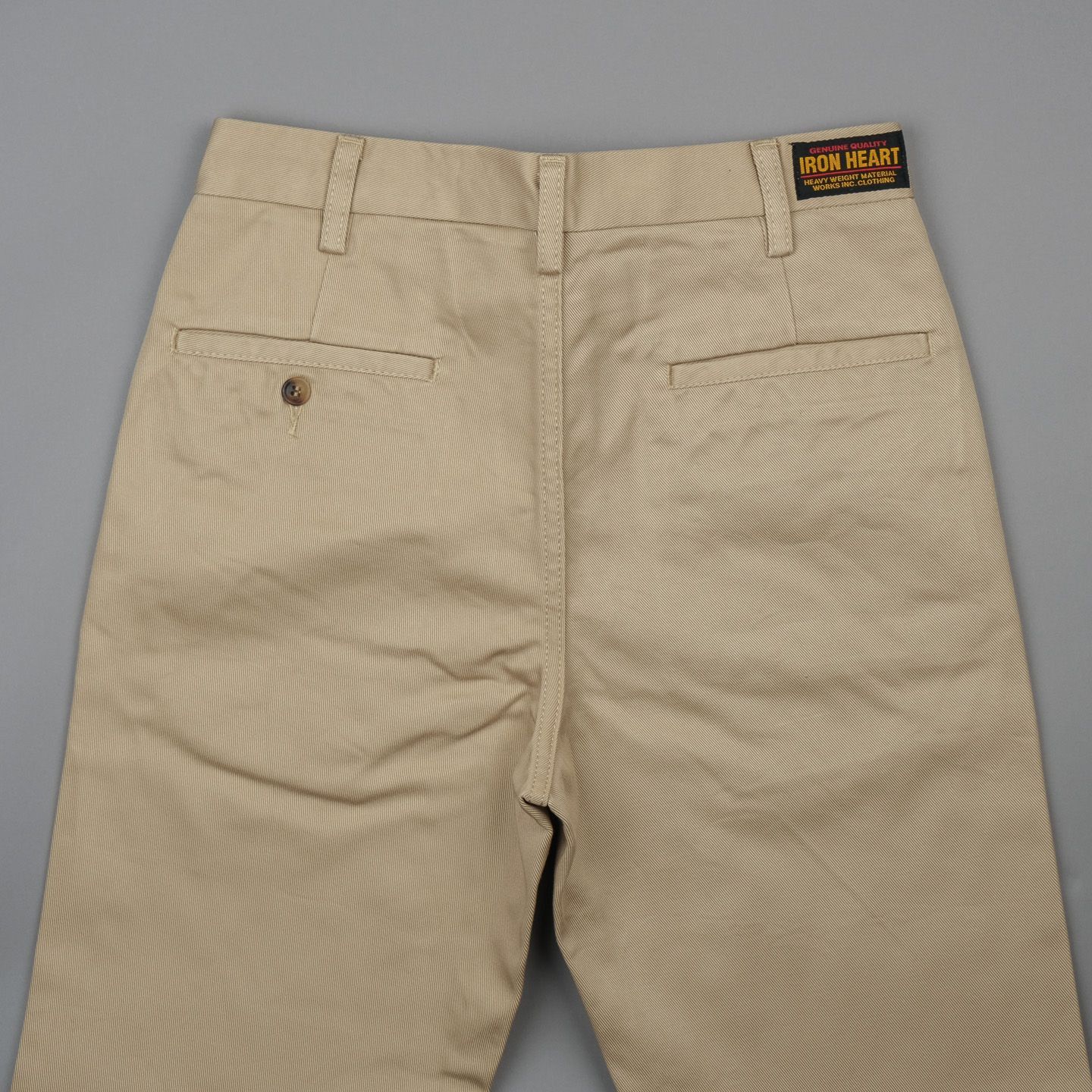Iron Heart IRON HEART 730 12oz Chino Khaki IH 730 KHA Size US 30 / EU 46 - 1 Thumbnail