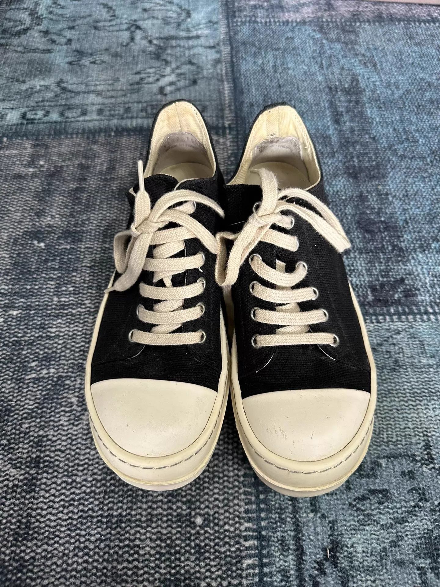 Rick Owens Rick Owens DRKSHDW Low Top Sneaker 36.5 Size US 5 / EU 37 - 3 Thumbnail