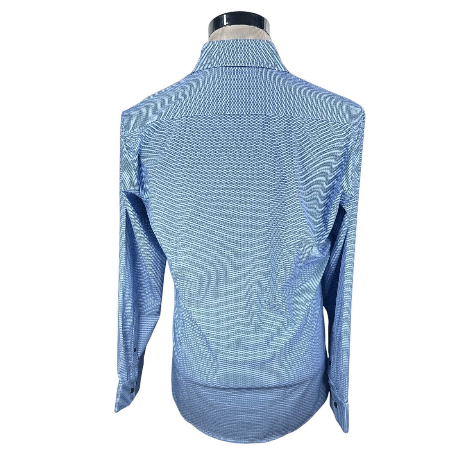 Mizzen+Main Mizzen Main McClane Shirt Mens Small Light Blue Long Sleeve Size US S / EU 44-46 / 1 - 5 Thumbnail