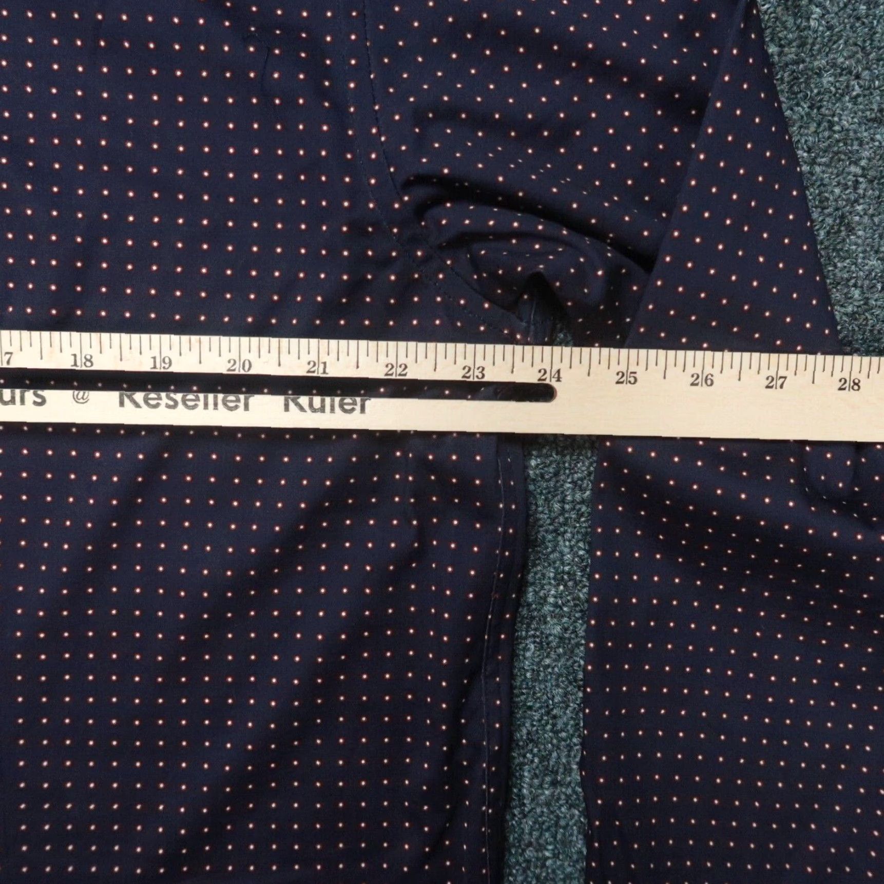 Vintage Buttercloth Shirt Men XL Purple Polka Dot Long Sleeve Button Up Size US XL / EU 56 / 4 - 7 Thumbnail