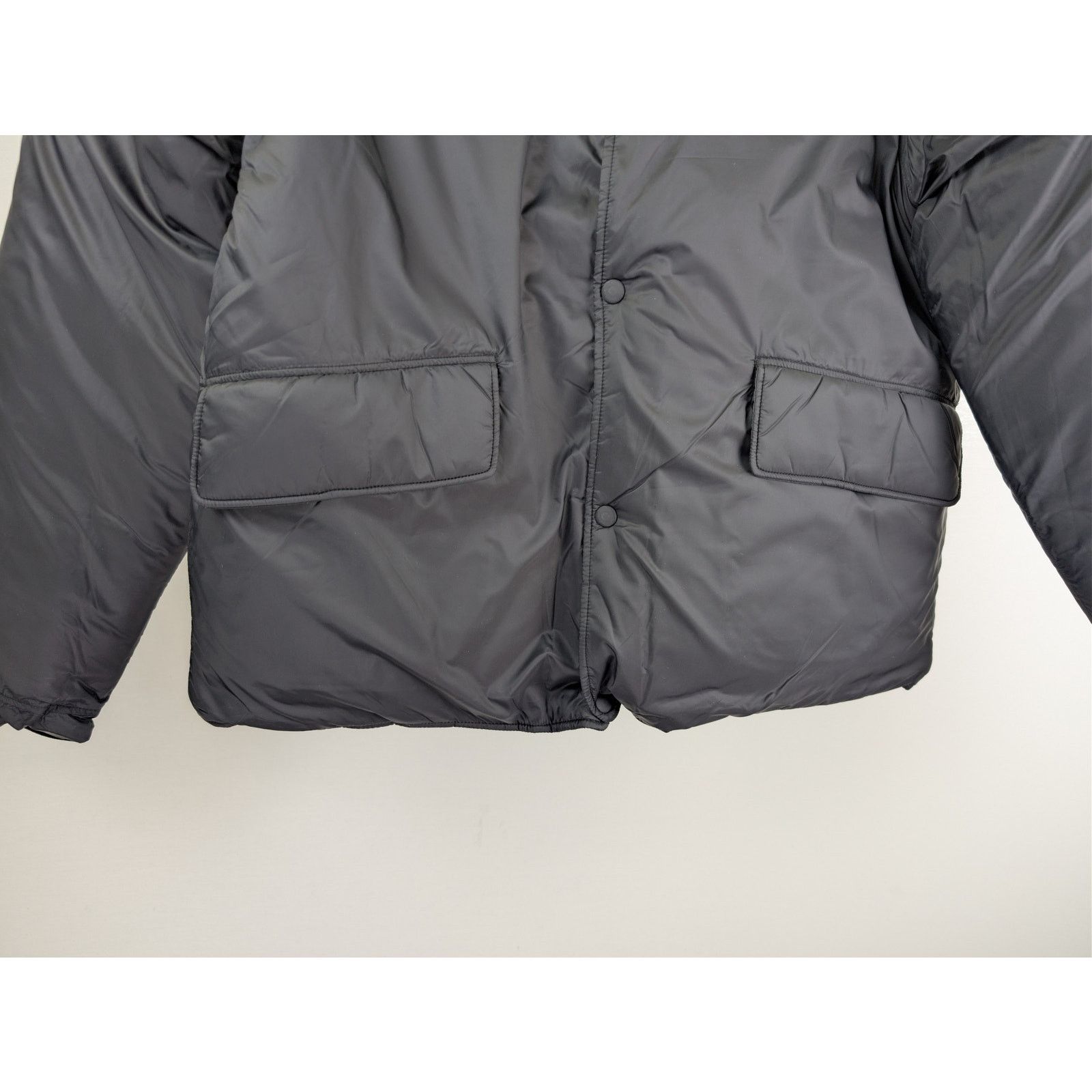 Officine Generale o1rshd1 Shell Hooded Jacket in Black Size US M / EU 48-50 / 2 - 4 Thumbnail
