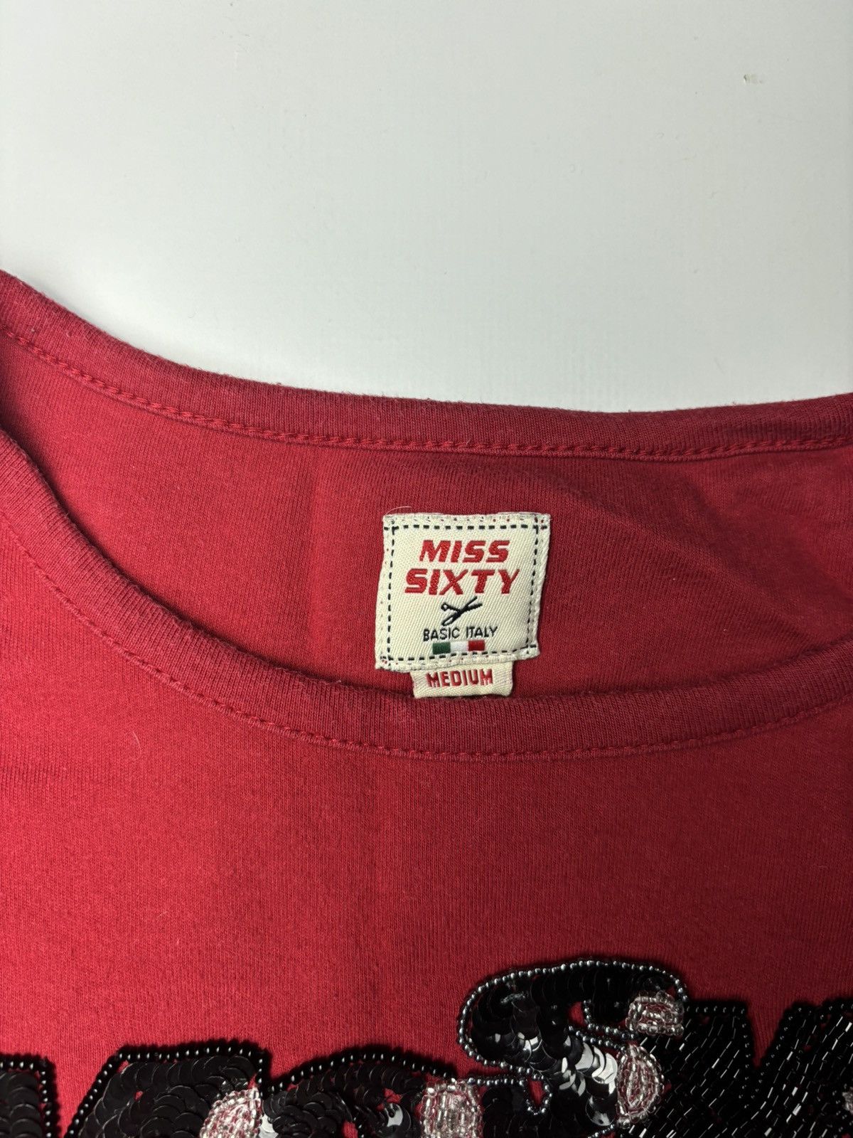 Miss Sixty × Vintage MISS SIXTY VINTAGE LONG SLEEVE TOP Size M / US 6-8 / IT 42-44 - 4 Thumbnail