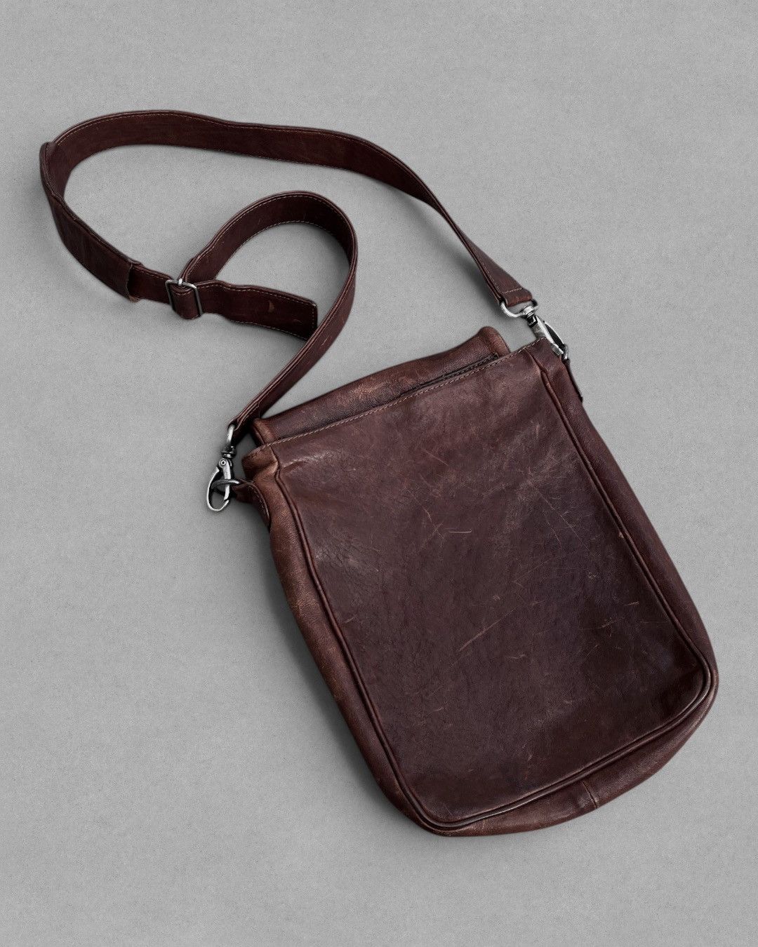 Maison Margiela 2000’s MAISON MARTIN MARGIELA Transparent Pocket Leather Bag Size ONE SIZE - 14 Thumbnail