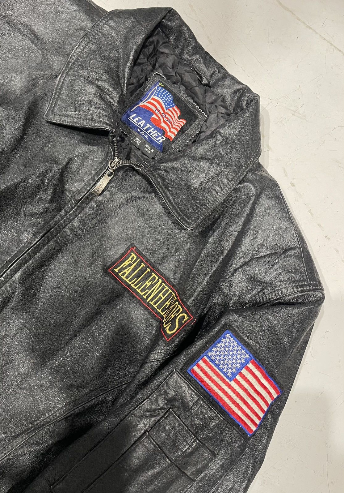 Other Leather USA Fallen Hero’s Jacket Size US XXL / EU 58 / 5 - 3 Thumbnail