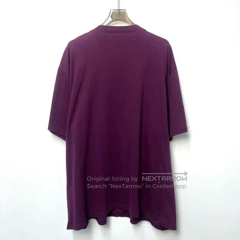 Balenciaga Balenciaga Purple Embroidered Twister Logo Faux Two-Piece Size US S / EU 44-46 / 1 - 2 Thumbnail