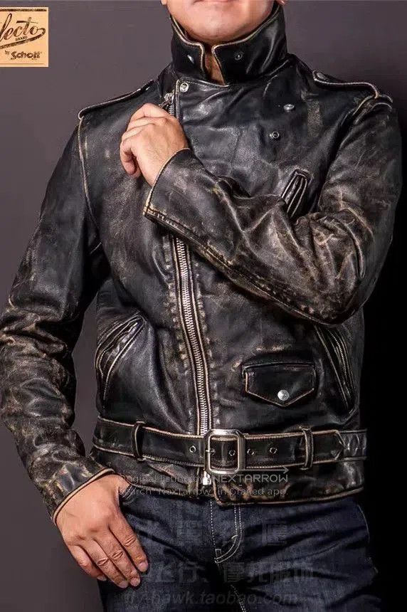 Schott Schott NYC Perfecto 70 Leather Jacket. Size US L / EU 52-54 / 3 - 1 Thumbnail