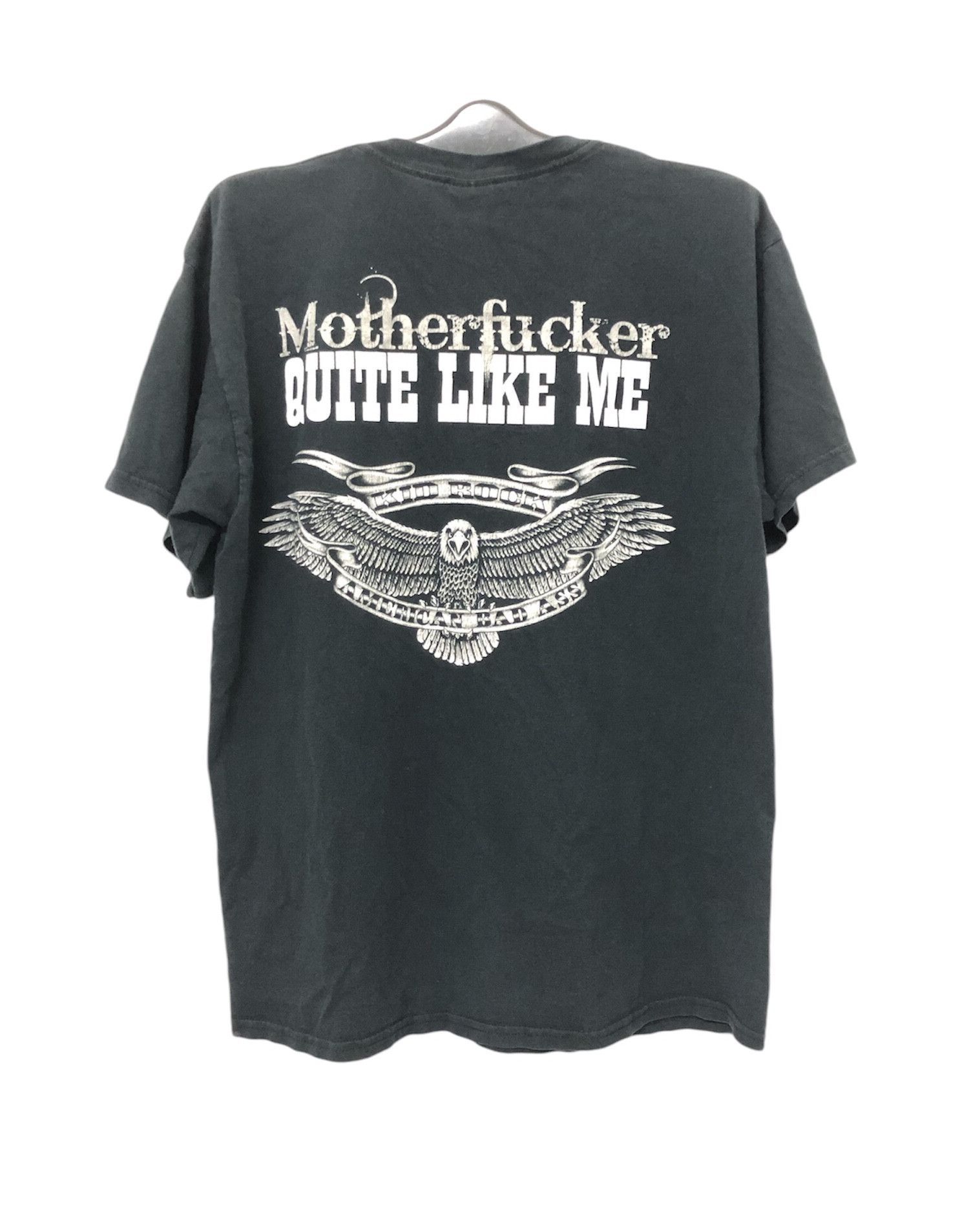 Band Tees Crazy Vintage Y2K Kid Rock American Badass Boxy Funny Tee L Size US L / EU 52-54 / 3 - 1 Thumbnail