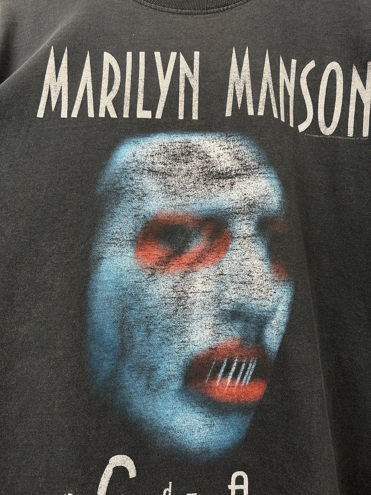Band Tees 2003 Vintage Marilyn Manson The Golden Age of Grotesque Size US L / EU 52-54 / 3 - 16 Thumbnail