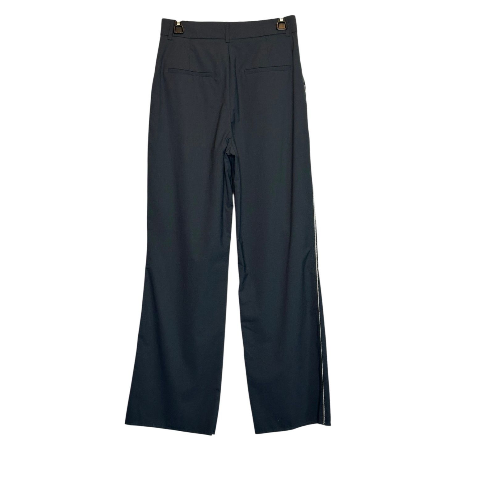 Zara Zara gray pleated high waist pants size XS Size 28" / US 6 / IT 42 - 21 Thumbnail