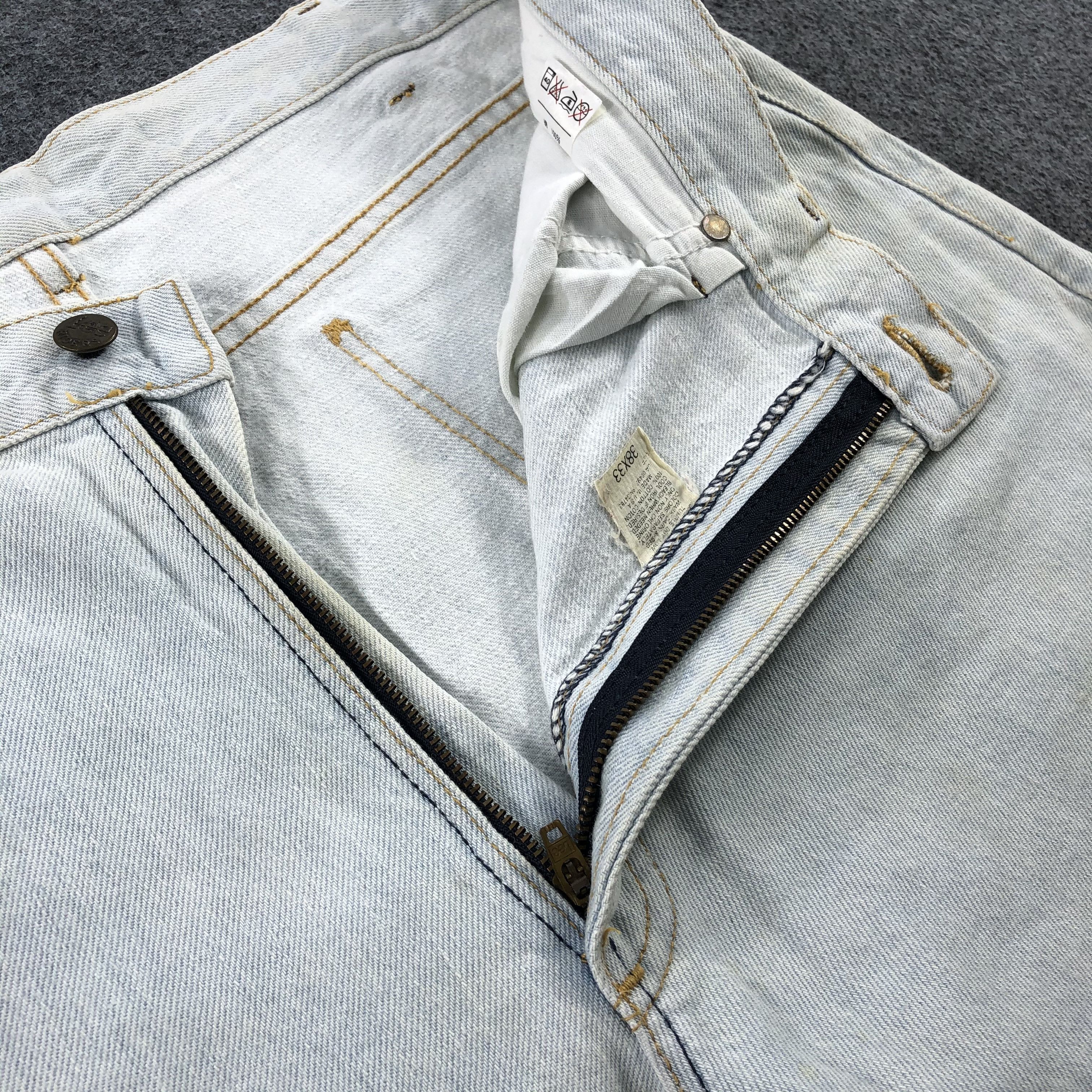 Lee × Vintage Vintage Light Wash Lee Jeans-JM2066 Size US 38 / EU 54 - 6 Thumbnail
