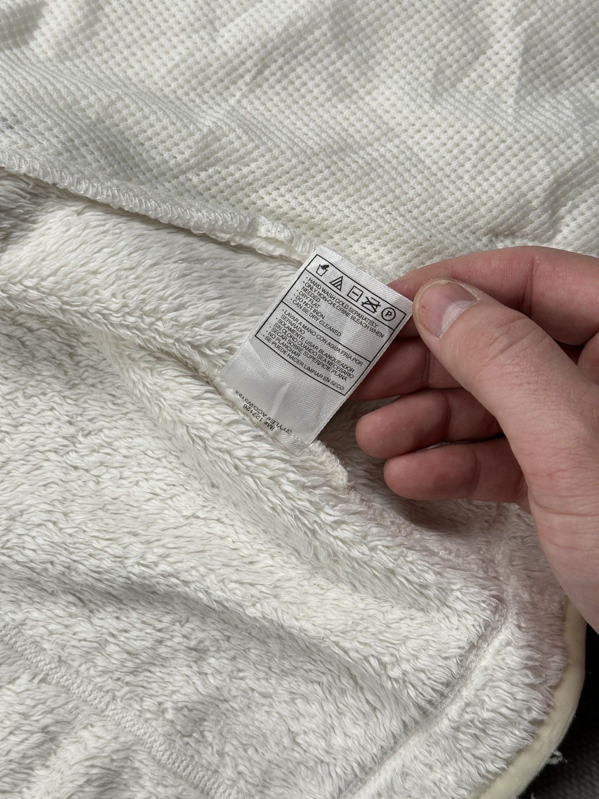 Nike ACG Nike ACG Vintage Sherpa Teddy Fleece Jacket White Full Zip Size L / US 10 / IT 46 - 15 Thumbnail
