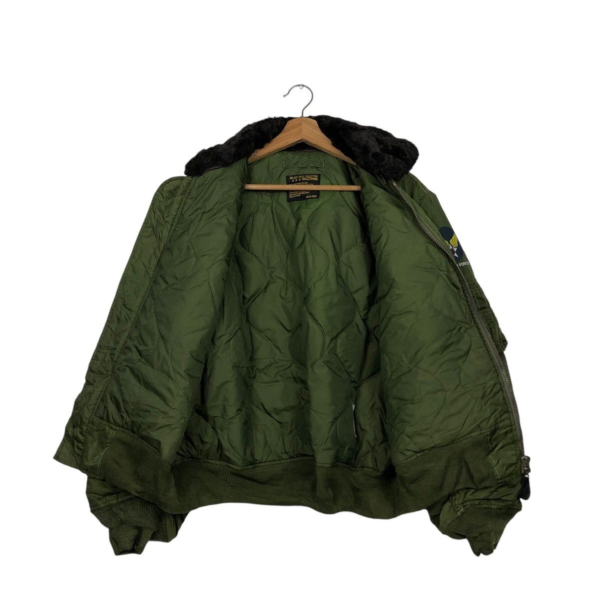 Vintage 🔥VINTAGE BOMBER JACKET MILITARY XENON AIR FORCE US NAVY Size US M / EU 48-50 / 2 - 16 Thumbnail