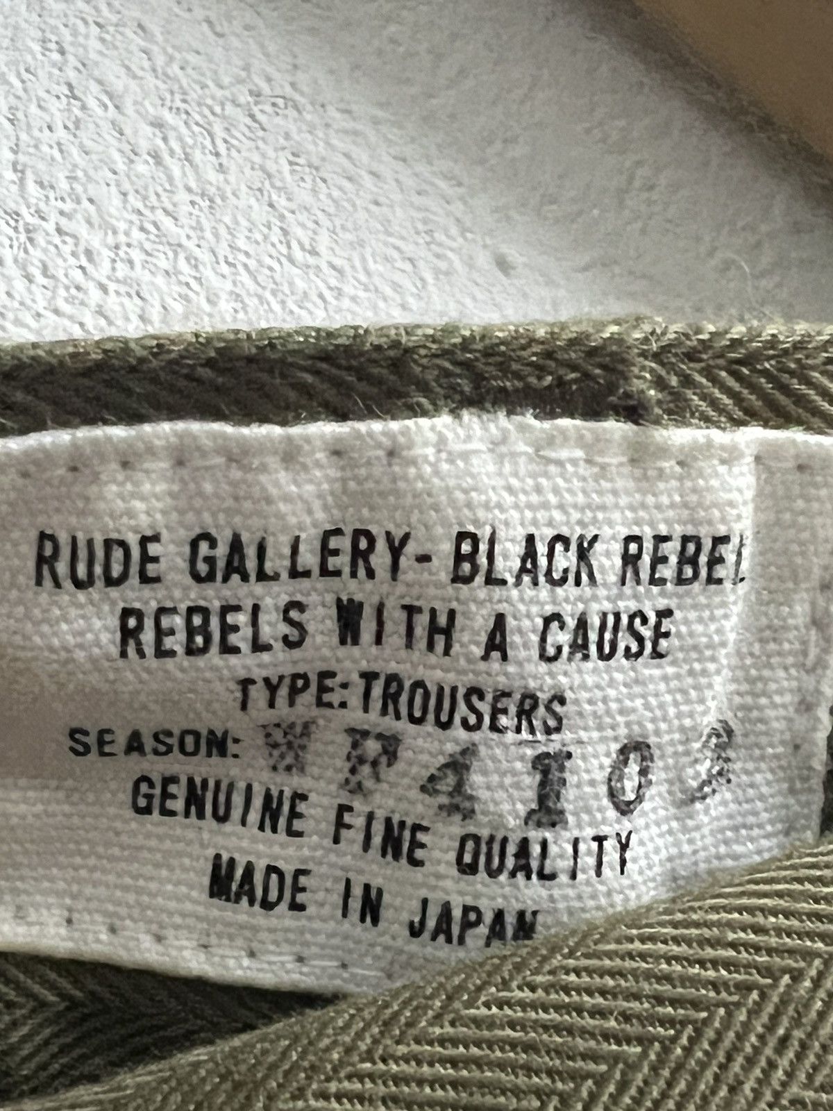 Japanese Brand Black rebel tactical pants Japan rare designer for sample Size US 32 / EU 48 - 9 Thumbnail