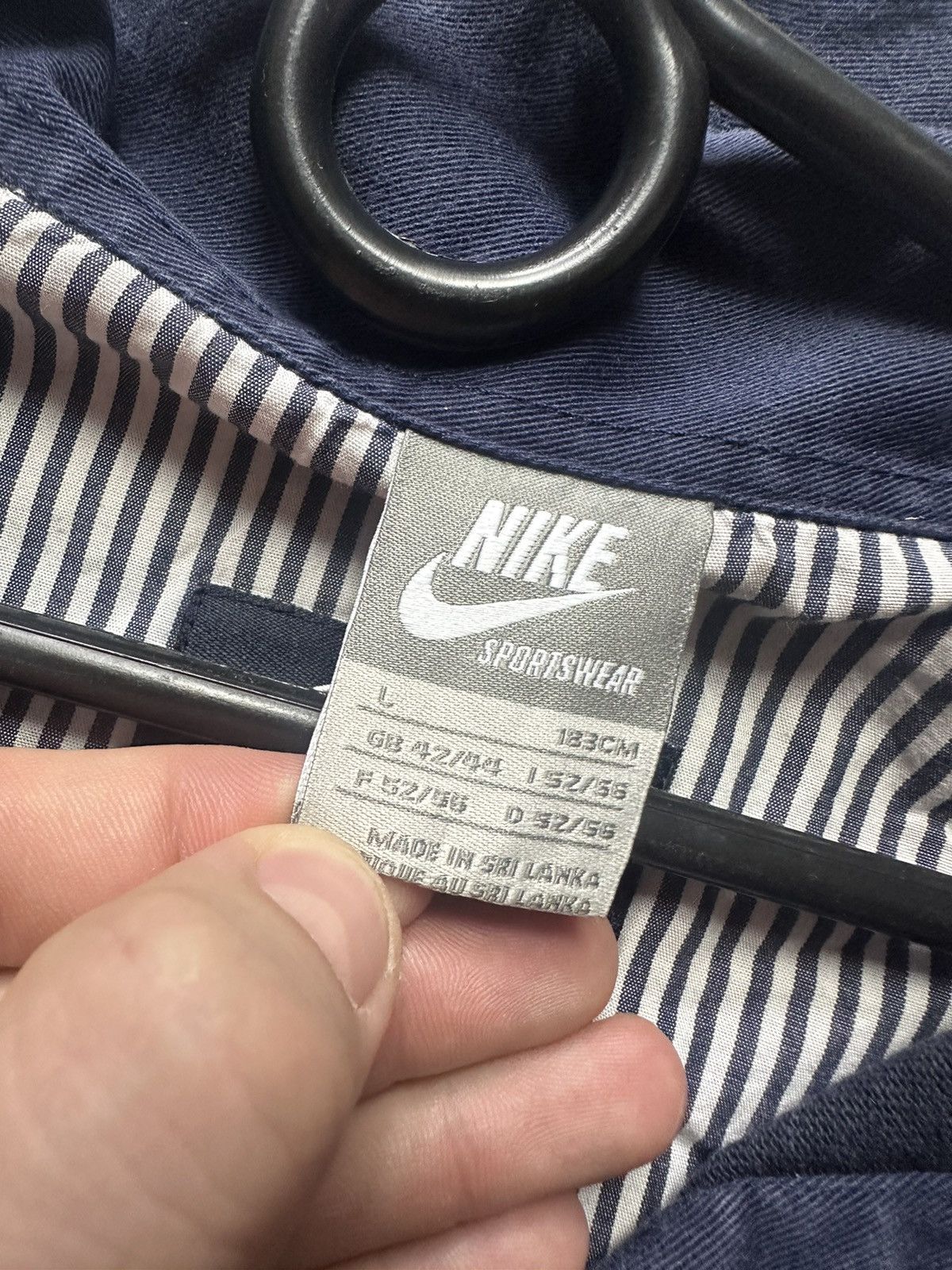 Nike × Vintage Vintage Nike Rugby jersey size L striped Oregon Size US L / EU 52-54 / 3 - 6 Thumbnail