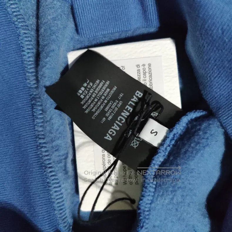 Balenciaga Balenciaga Patchwork Letter Hooded Sweatshirt Size S / US 4 / IT 40 - 4 Thumbnail