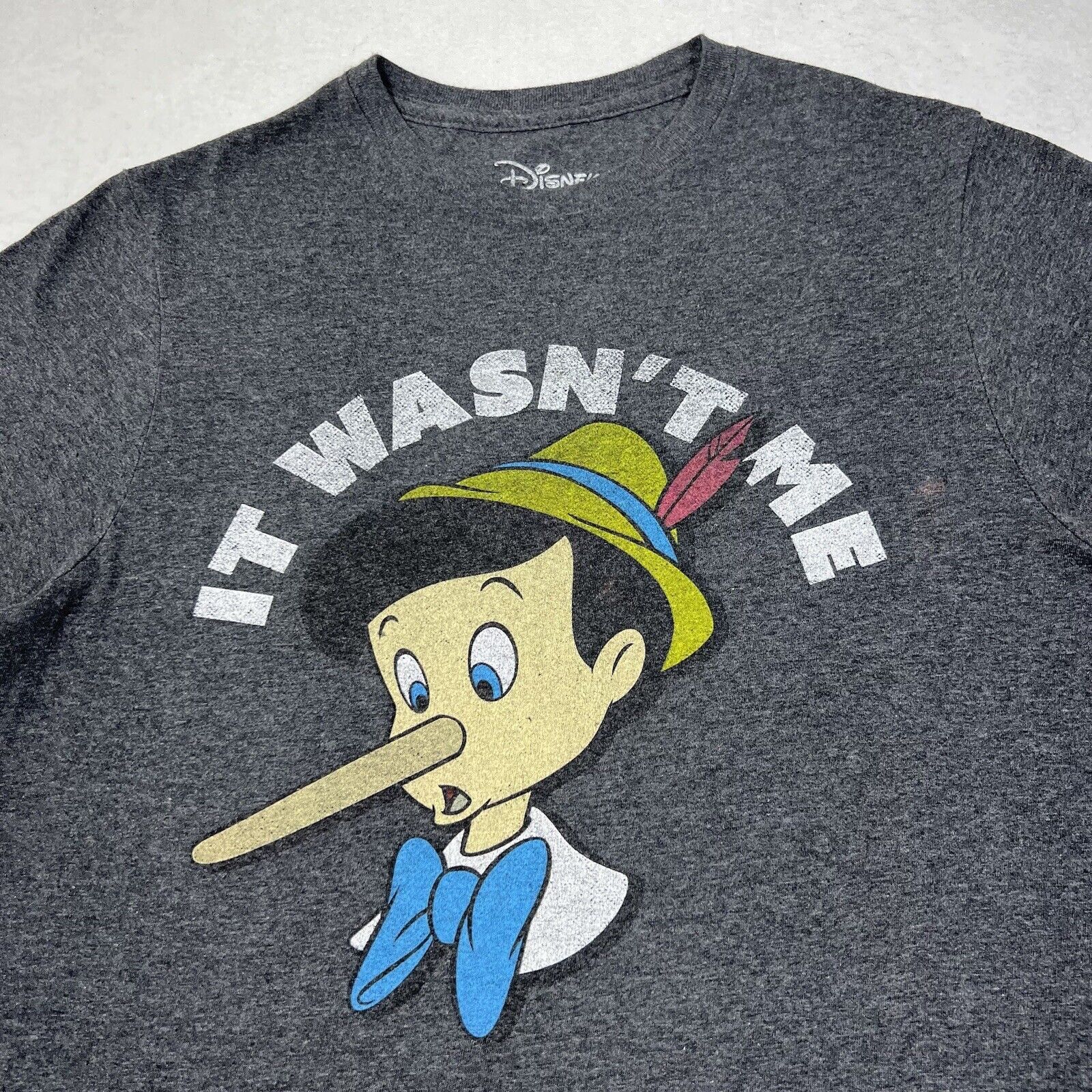 Disney Disney Pinocchio 'It Wasn't Me' Short Sleeve Graphic Tee Size US S / EU 44-46 / 1 - 2 Thumbnail