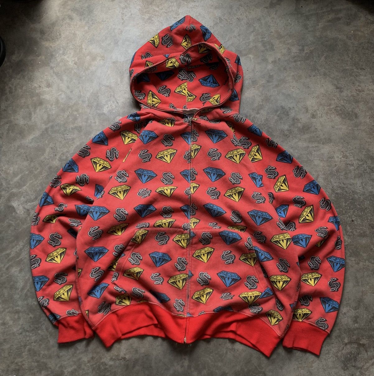 Vintage Y2K:2004 BBC Billionaire Boys Club Diamond & Dollar