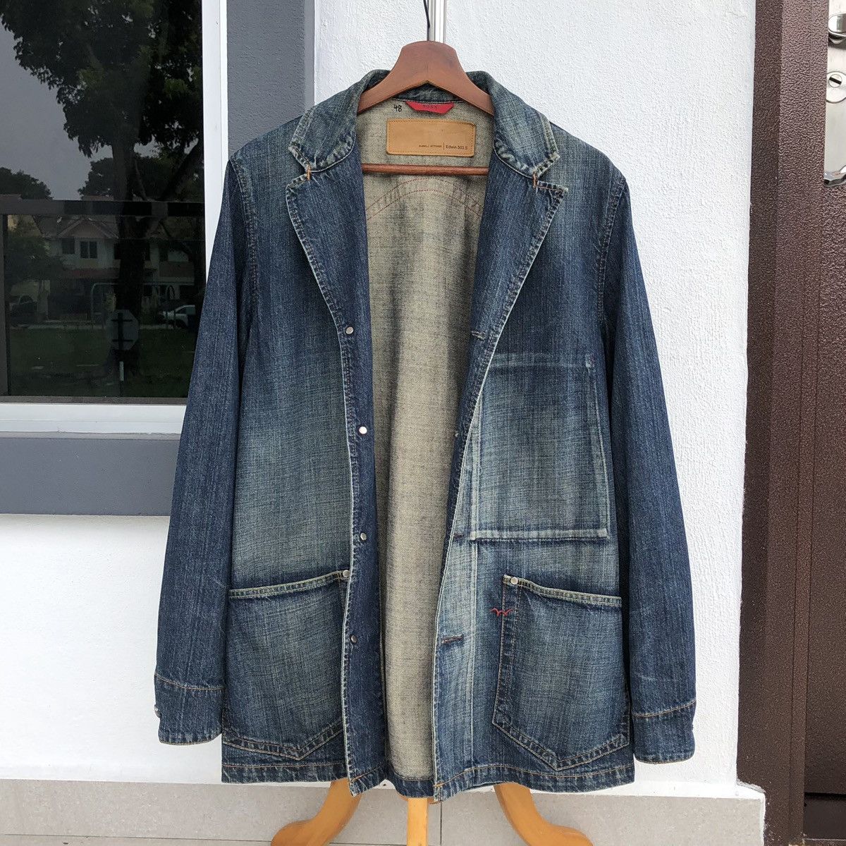 Edwin Vintage Edwin 503s Denim Chore Jacket Size US M / EU 48-50 / 2 - 3 Thumbnail