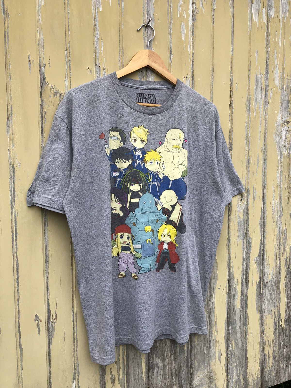 Cartoon Network × Japanese Brand × Vintage Vintage Y2K Anime Fullmetal Alchemist Full Character Tee Size US XL / EU 56 / 4 - 4 Thumbnail