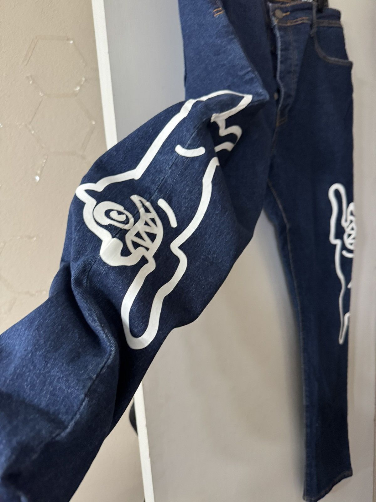 Icecream Icecream x Hysteric Glamour navy denim jeans Size US 38 / EU 54 - 2 Thumbnail